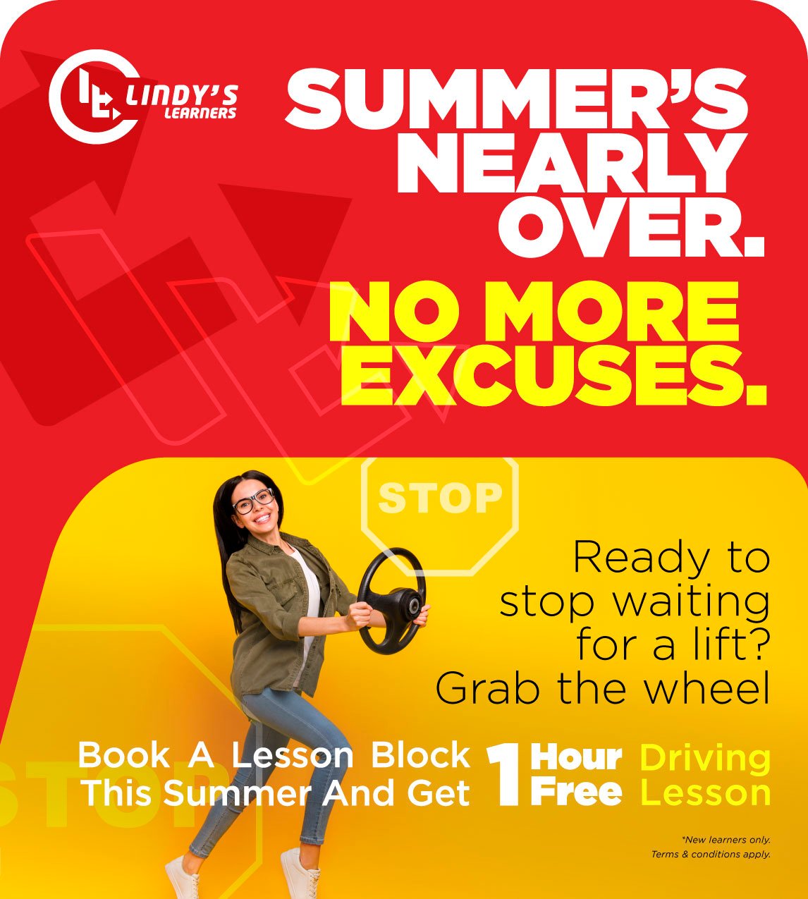 Lindy' s Learners August Campaign Summer Nearly Over Portrait